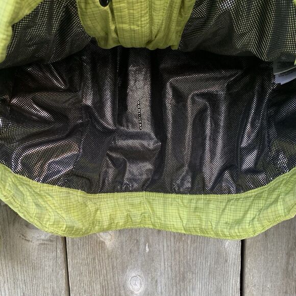 COLUMBIA Jacket Womens Sz Medium Bright Yellow Quilted Core Interchange - Picture 11 of 16